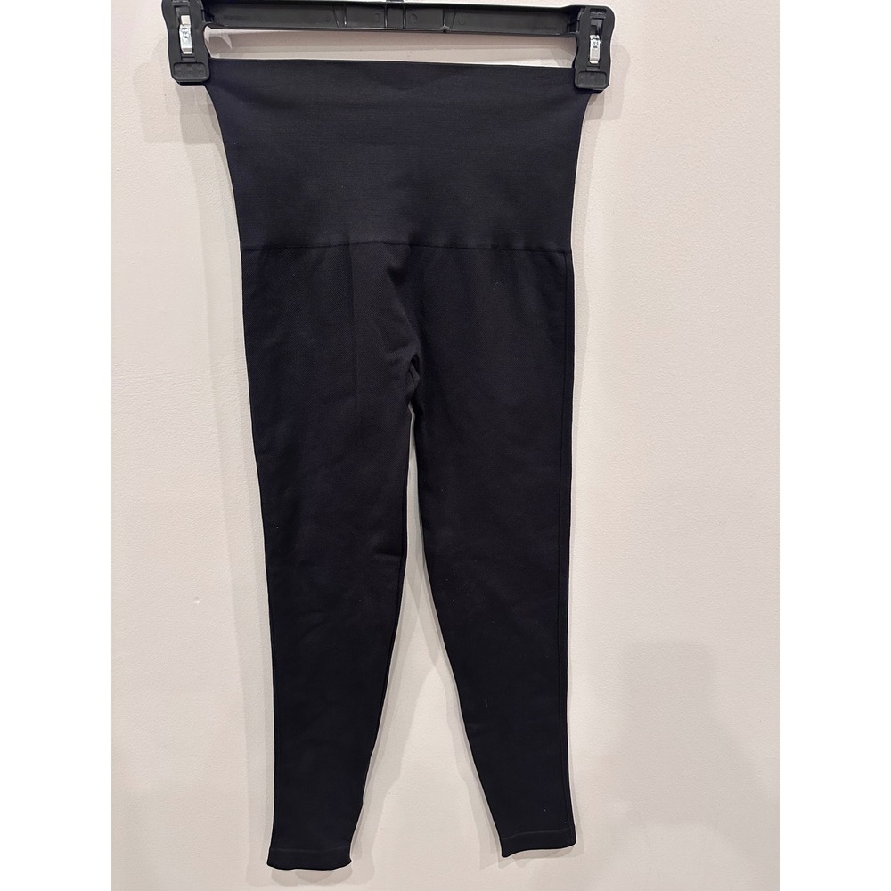 Spanx High-Waisted‎ Black Shaping Leggings Women's Medium